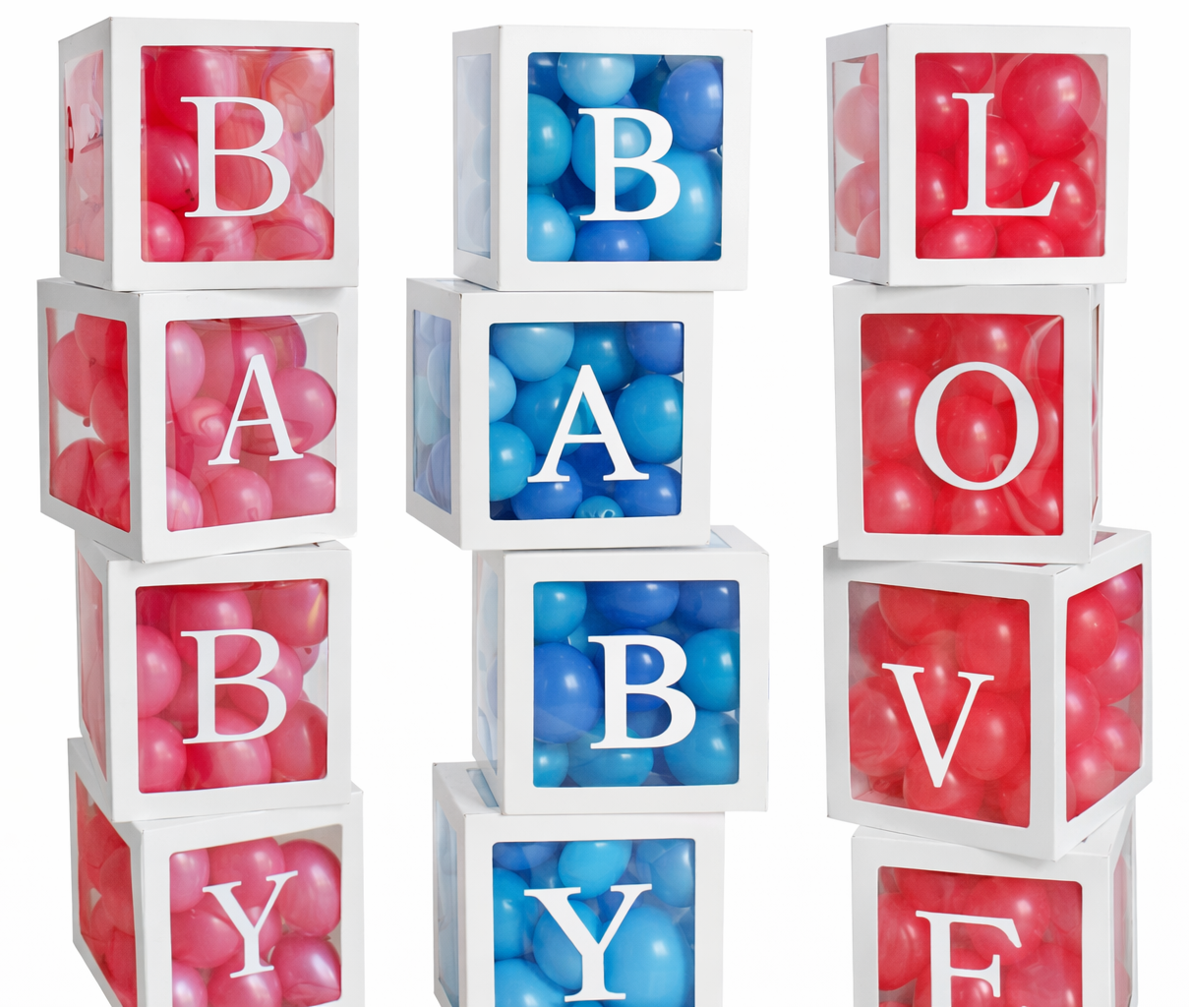 Ballongboxar Love/Baby