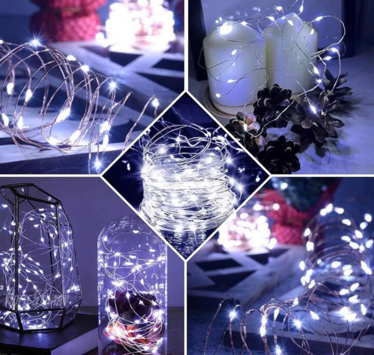 Led ljus utan batteri