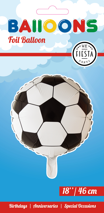 Soccer Folie Ballong 48cm