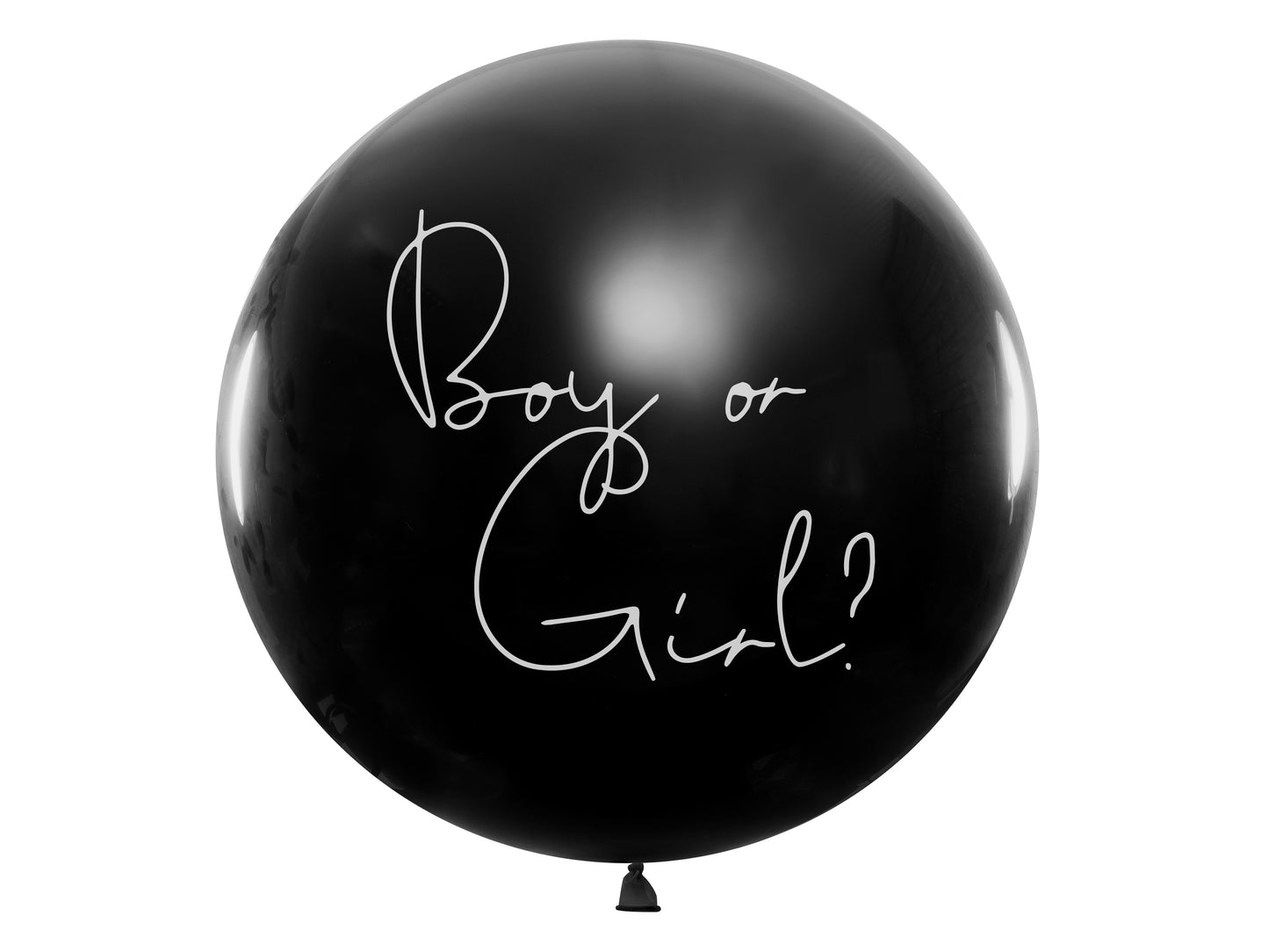 Boy or Girl Gender Reveal Ballong 1m