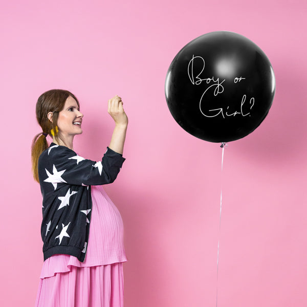 Boy or Girl Gender Reveal Ballong 1m