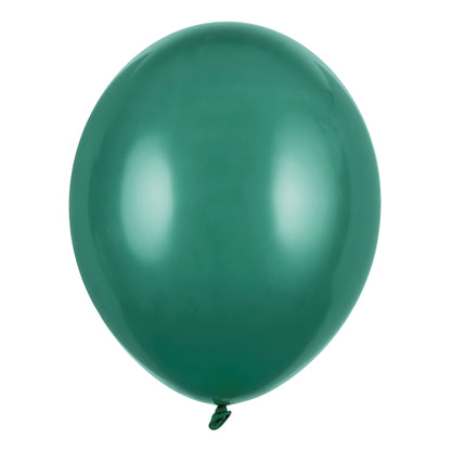 Emerald green ballonger (mörk grön nyans)