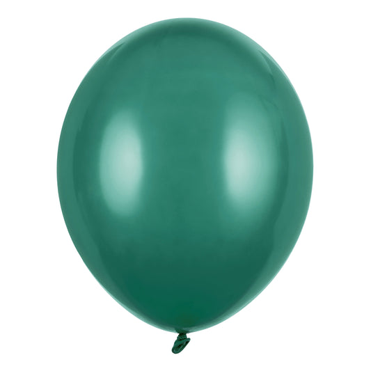 Emerald green ballonger (mörk grön nyans)