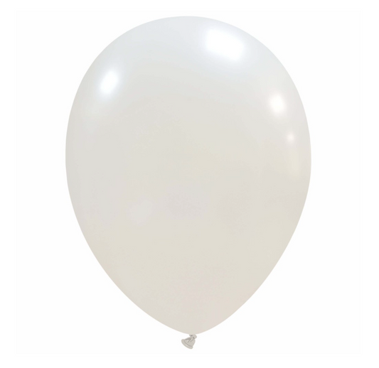 Metallic Vit Ballonger